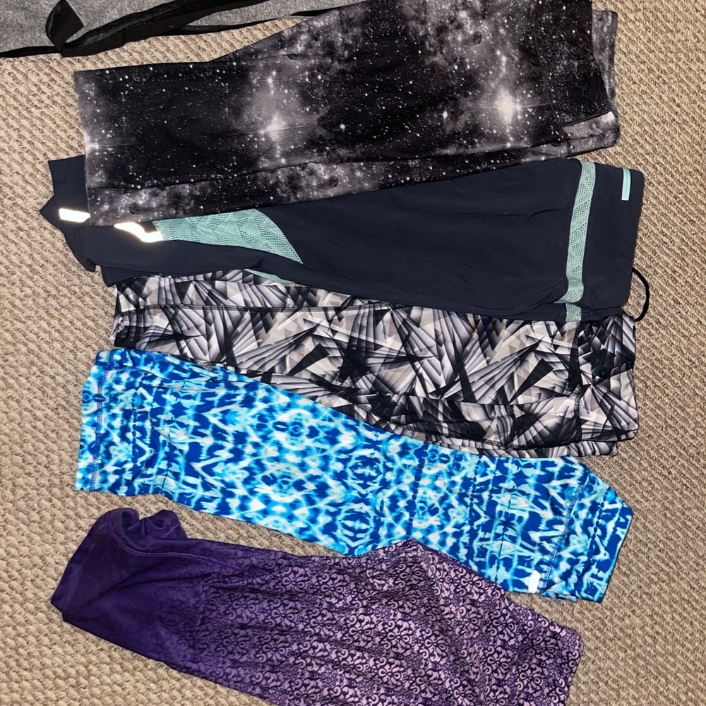 Super CUTE athletic leggings!!! $13 each OBO